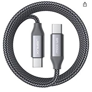 USB C to USB C cable 100W 10ft Rapid Charger For MacBook,iPad,galaxy,pixel